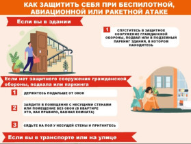 Как правильно реагировать при получении СМС об объявлении опасности атаки БПЛА?.